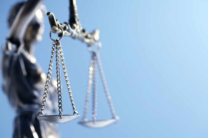 Image of scales of justice