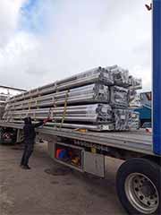 freshly manufactured driveshafts shipping out