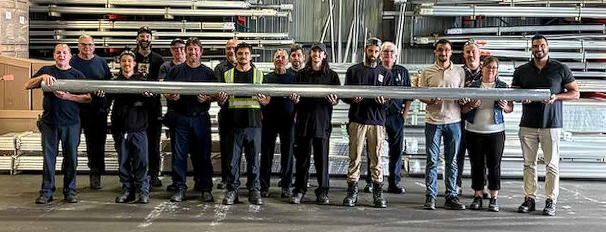 driveshaft manufacturing team